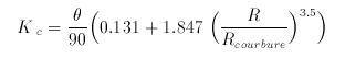 formule coefficient perte charge singuliere coude arrondis weisbach